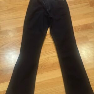 PAIGE Black Flare & Wide Leg Jeans